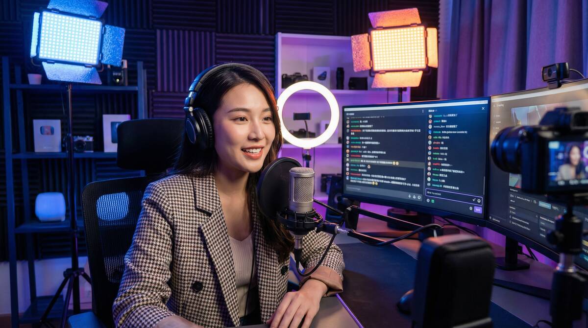 黄色仓库直播互动