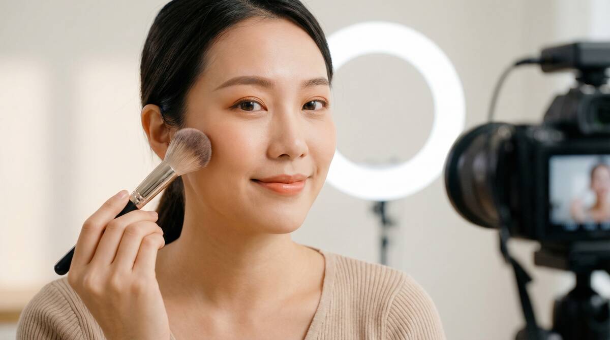 黄色仓库美妆视频教程