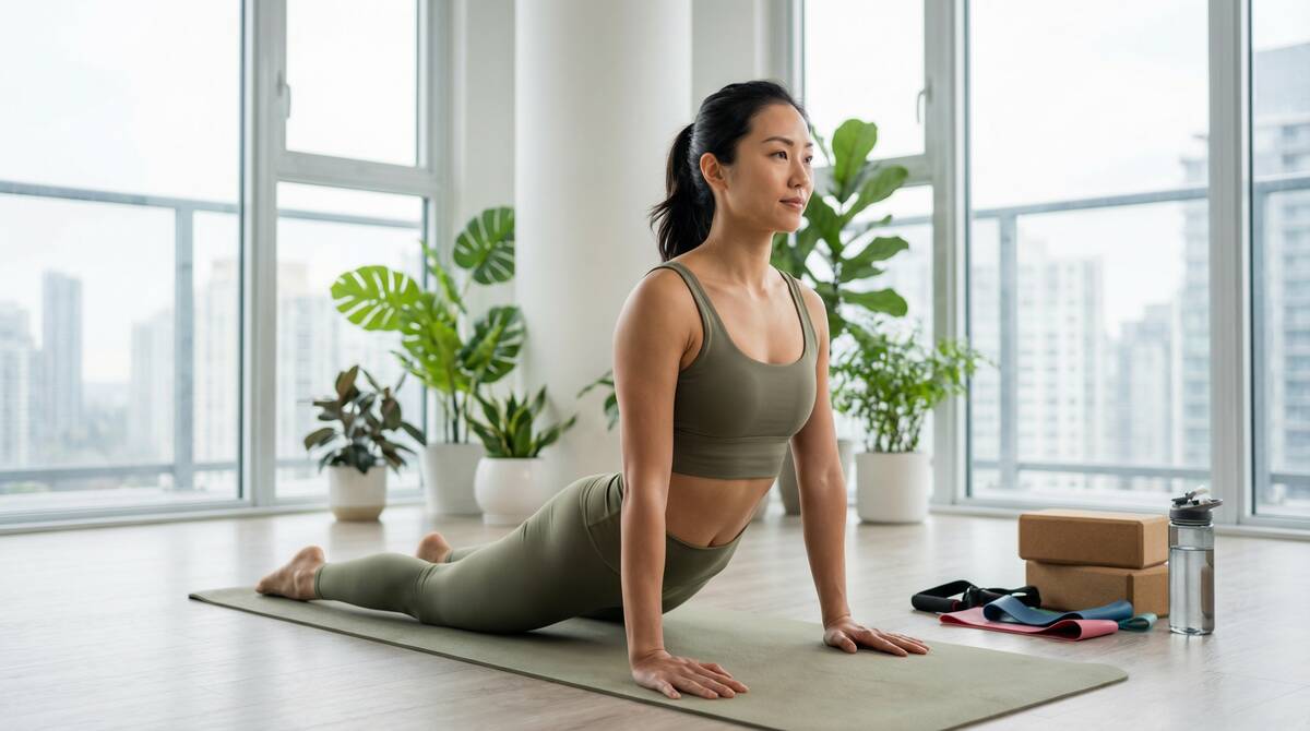 黄色仓库健身视频